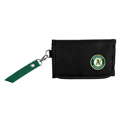 Oakland Athletics Ribbon Organizer Wallet Dark Green