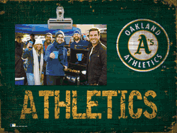 Oakland Athletics Team Clip Frame 10in. x 8in.