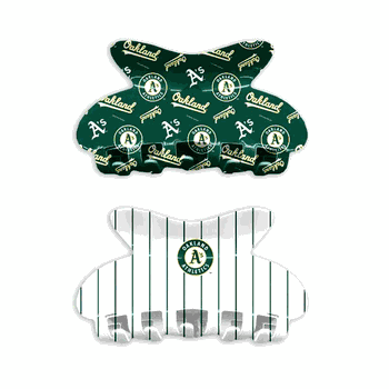 Oakland Athletics Team Hair Claw Set