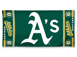 Oakland Athletics Towel 30x60 Beach Style