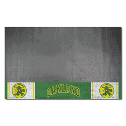 Oakland Athletics Vinyl Grill Mat - 26in. x 42in.1981