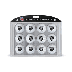 Oakland Raiders Golf Balls Pack of 12