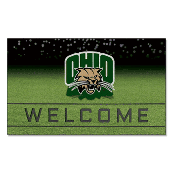 Ohio Bobcats Rubber Door Mat - 18in. x 30in.