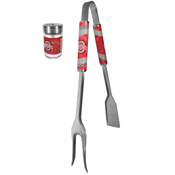Ohio St. Buckeyes 3 in 1 BBQ Tool and Season Shaker