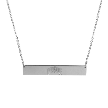 Ohio St. Buckeyes Bar Necklace
