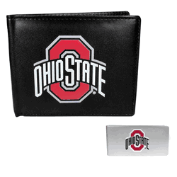 Ohio St. Buckeyes Bi-fold Wallet & Money Clip