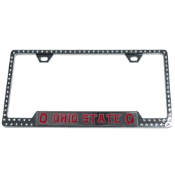 Ohio St. Buckeyes Bling Tag Frame