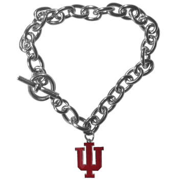 Ohio St. Buckeyes Charm Chain Bracelet