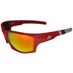 Ohio St. Buckeyes Edge Wrap Sunglasses