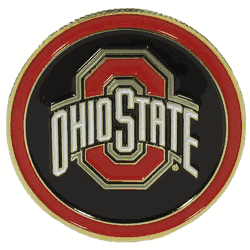 Ohio St. Buckeyes Golf Ball Marker, Logo