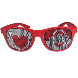 Ohio St. Buckeyes I Heart Game Day Shades
