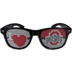 Ohio St. Buckeyes I Heart Game Day Shades