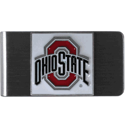 Ohio St. Buckeyes Steel Money Clip