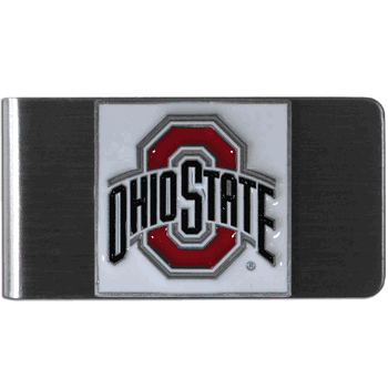 Ohio St. Buckeyes Steel Money Clip