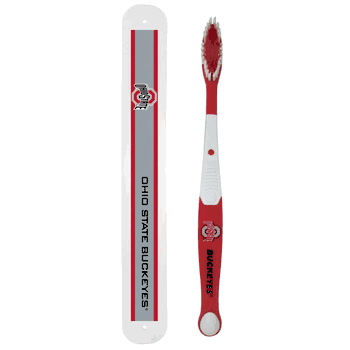 Ohio St. Buckeyes Toothbrush and Travel Case
