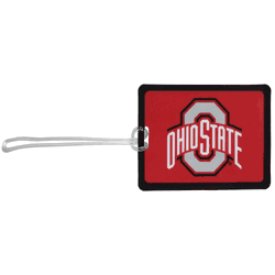 Ohio St. Buckeyes Vinyl Luggage Tag