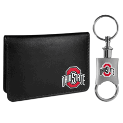 Ohio St. Buckeyes Weekend Bi-fold Wallet & Valet Key Chain
