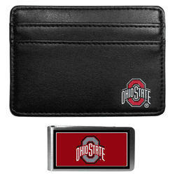 Ohio St. Buckeyes Weekend Wallet & Color Money Clip