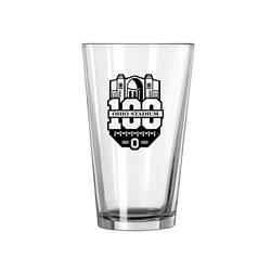 Ohio State Buckeyes 100th Anniversary 1 Color 16oz Pint Glass