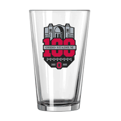 Ohio State Buckeyes 100th Anniversary 16oz Pint Glass