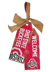 Ohio State Buckeyes 12" Team Tags