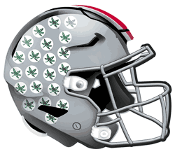 Ohio State Buckeyes 12in Authentic Helmet Sign