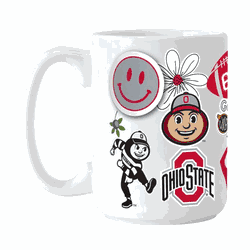 Ohio State Buckeyes 15oz Native Sublimated Mug