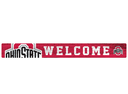 Ohio State Buckeyes 16in. Welcome Strip