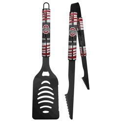 Ohio State Buckeyes 2 pc Black Tailgate BBQ Set