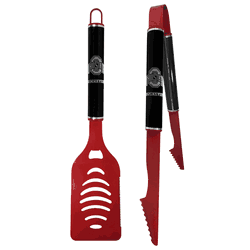 Ohio State Buckeyes 2 pc Color and Black Tailgate BBQ Set