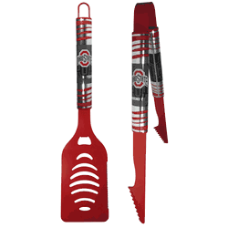 Ohio State Buckeyes 2 pc Color Tailgate BBQ Set