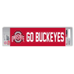 Ohio State Buckeyes 2 Piece Team Slogan Decal Sticker Set