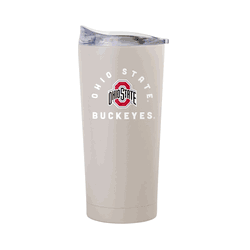 Ohio State Buckeyes 20oz Archway Sand Powder Coat Tumbler
