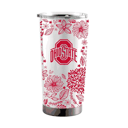 Ohio State Buckeyes 20oz Botanical Stainless Steel Tumbler
