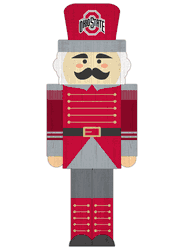 Ohio State Buckeyes 31" Nutcracker Leaner