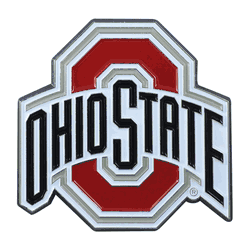 Ohio State Buckeyes 3D Color Metal Emblem