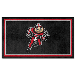 Ohio State Buckeyes 3ft. x 5ft. Plush Area Rug