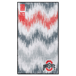 Ohio State Buckeyes 3ft. x 5ft. Plush Area Rug