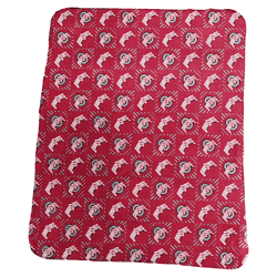 Ohio State Buckeyes 50x60 Repeating Pattern Fleece Throw