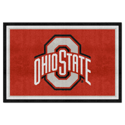 Ohio State Buckeyes 5ft. x 8 ft. Plush Area Rug