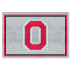 Ohio State Buckeyes 5ft. x 8 ft. Plush Area Rug
