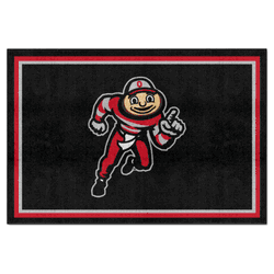 Ohio State Buckeyes 5ft. x 8 ft. Plush Area Rug