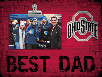 Ohio State Buckeyes Best Dad Clip Frame