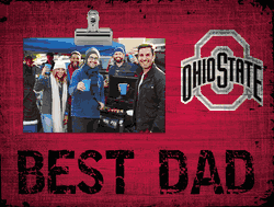 Ohio State Buckeyes Best Dad Clip Frame