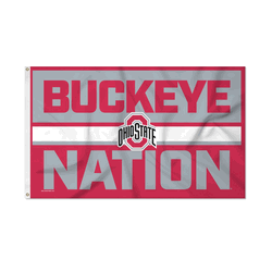 Ohio State Buckeyes Bold 3' x 5' Banner Flag