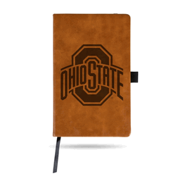 Ohio State Buckeyes Brown - Primary Laser Engraved Small Notepad