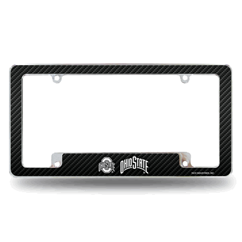 Ohio State Buckeyes Carbon Fiber 12