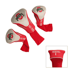 Ohio State Buckeyes Club 3 Piece Contour Headcover Set