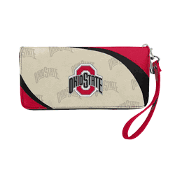 Ohio State Buckeyes Curve Zip Organizer Wallet