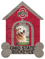 Ohio State Buckeyes Dog Bone House Clip Frame